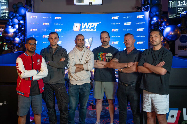 WPT澳大利亚锦标赛决赛桌阵容揭晓